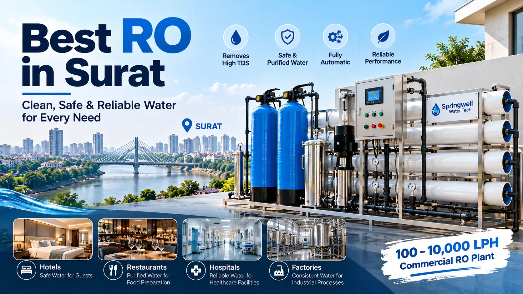 The Best RO Plant in Surat: How to Choose the Right Water Purifier (2026)